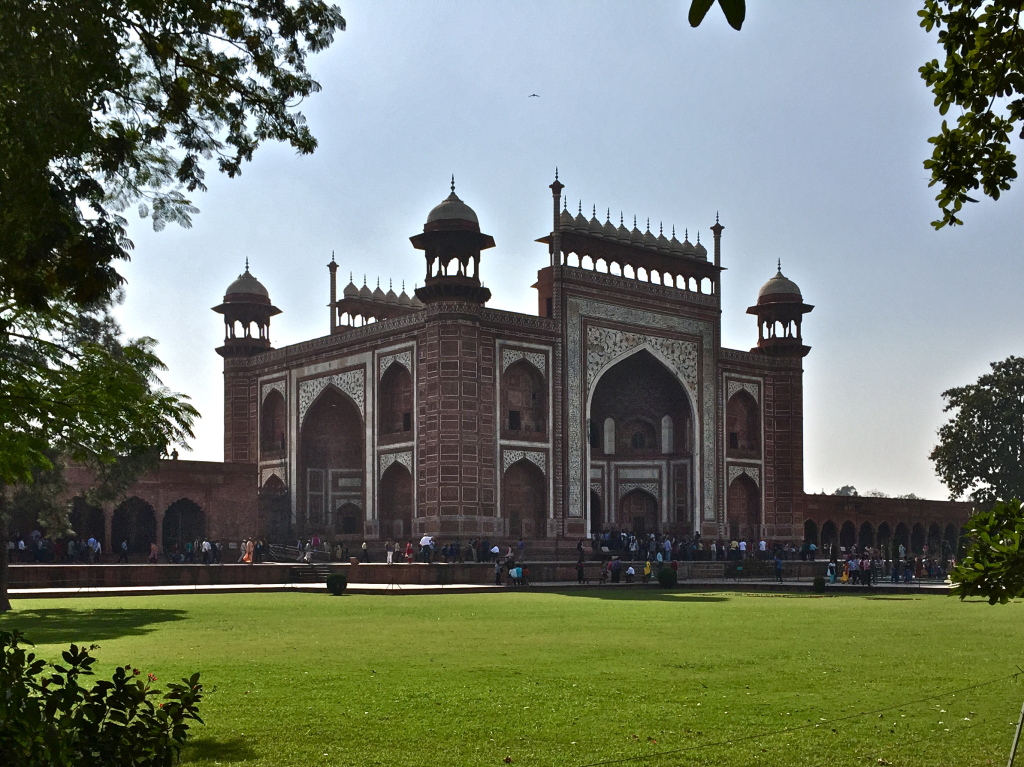 Rear view of the Great Gate
