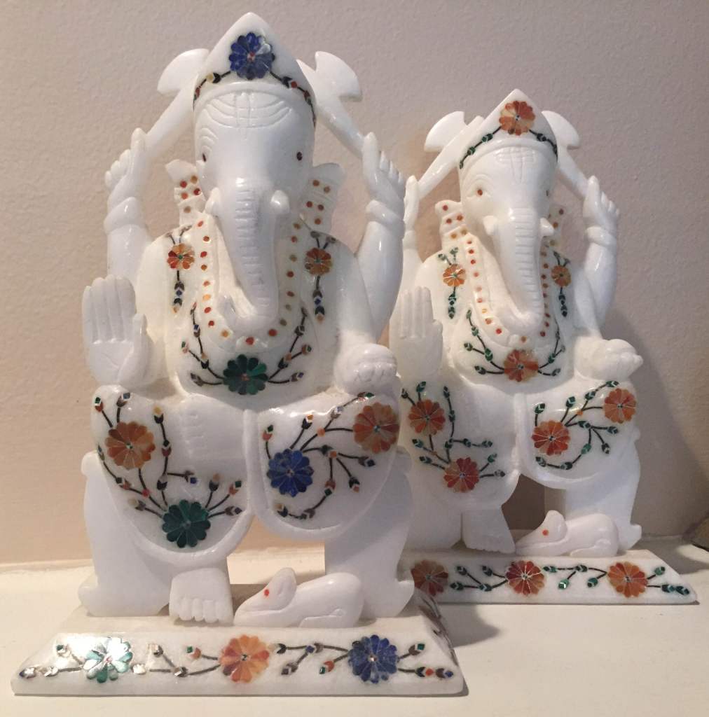 Marble Ganesh statues