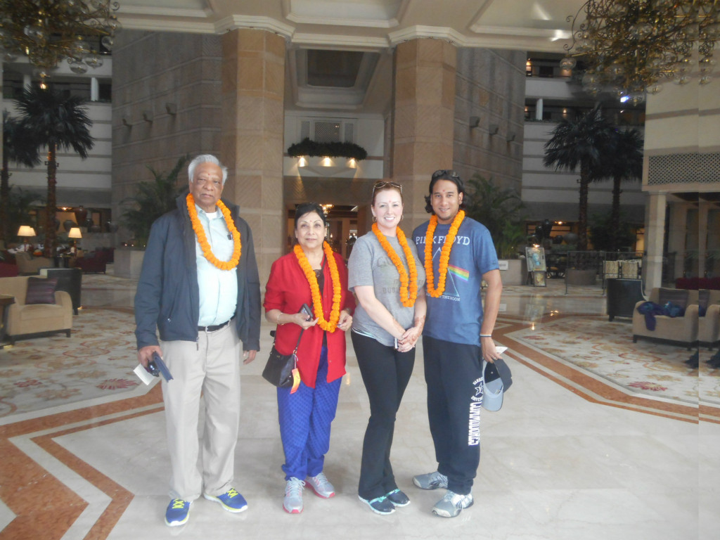 Arrival at the Taj Bengal