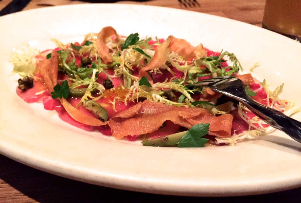Goat carpaccio, Girl & The Goat, Chicago
