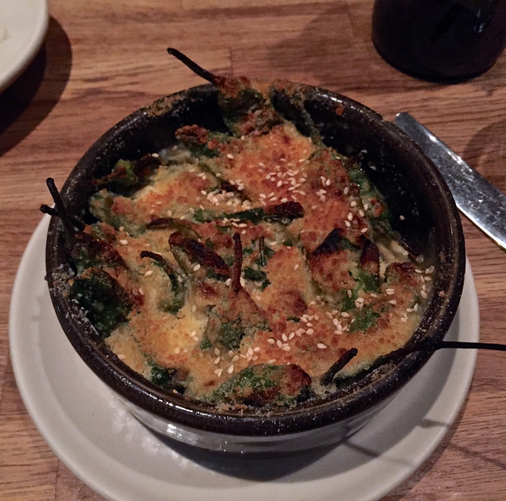 Pan-fried shishito peppers, Girl & The Goat, Chicago