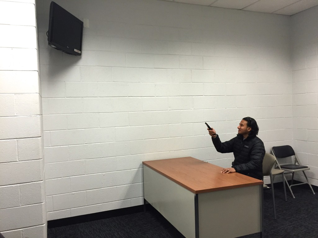 Reviewing game footage