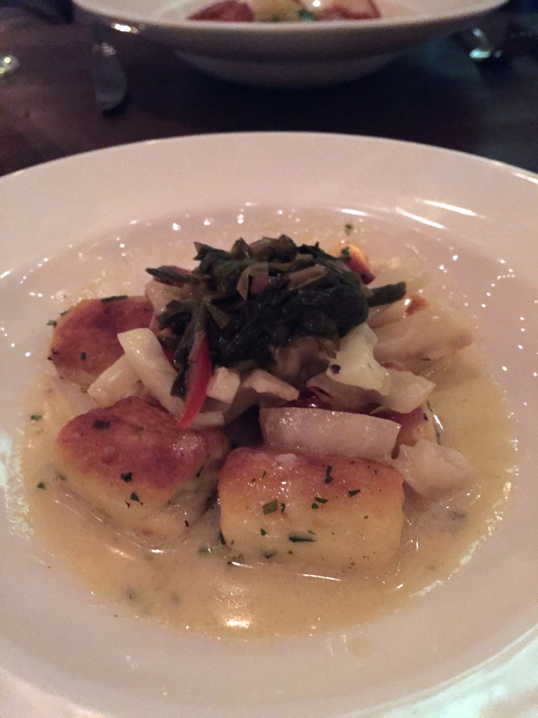 Pan-fried gnocchi, Perennial Virant, Chicago