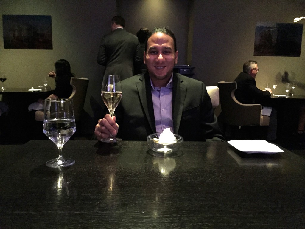 First course at Alinea