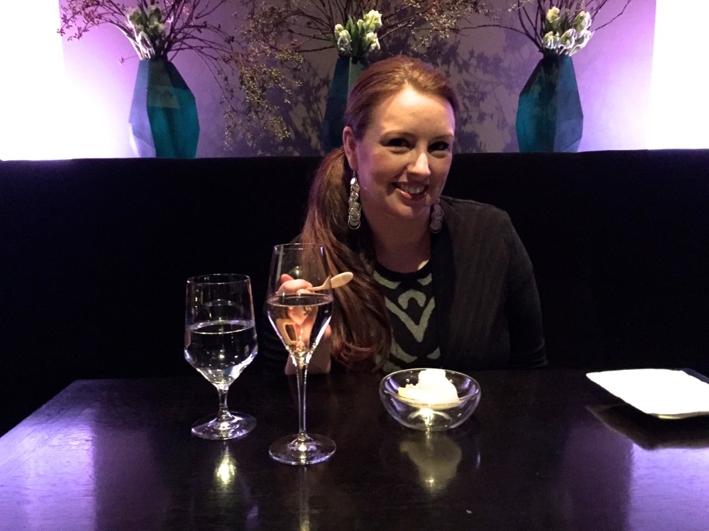 First course at Alinea