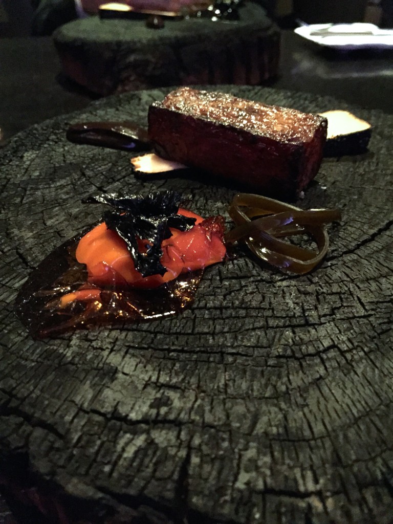 Eleventh course: Rutabega/Pork Belly, Alinea, Chicago